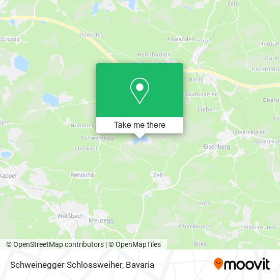 Schweinegger Schlossweiher map