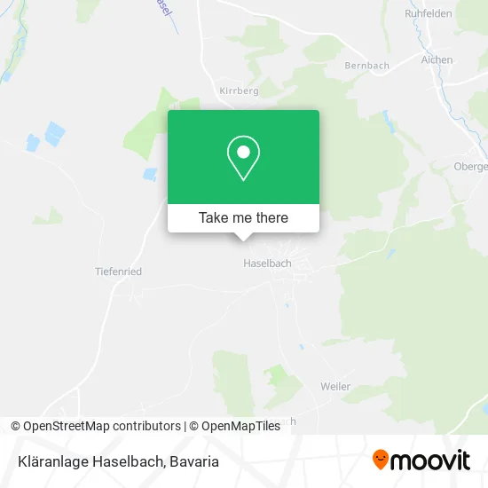 Карта Kläranlage Haselbach