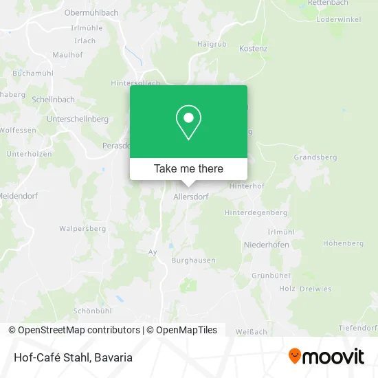 Карта Hof-Café Stahl