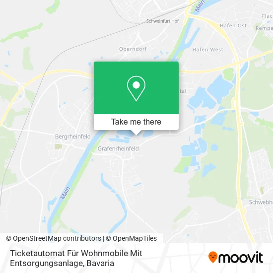 Карта Ticketautomat Für Wohnmobile Mit Entsorgungsanlage