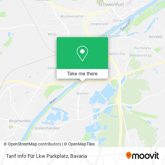 Карта Tarif Info Für Lkw Parkplatz