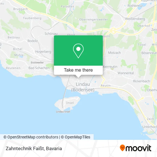 Карта Zahntechnik Faißt