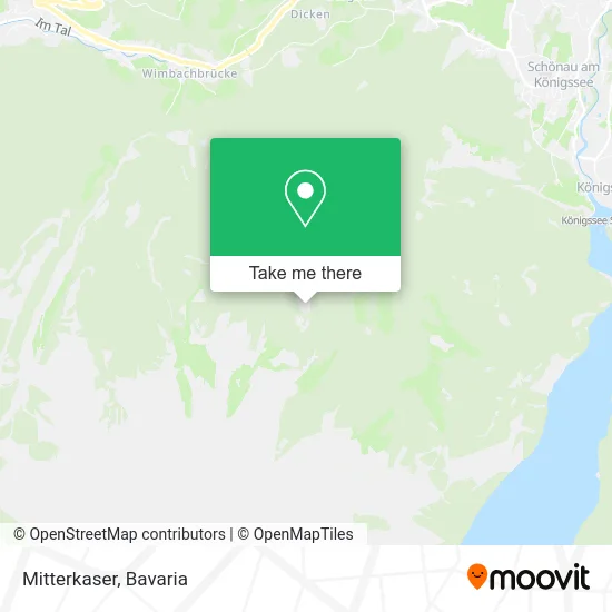 Карта Mitterkaser