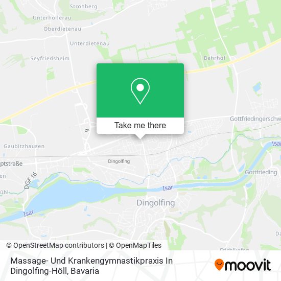 Massage- Und Krankengymnastikpraxis In Dingolfing-Höll map