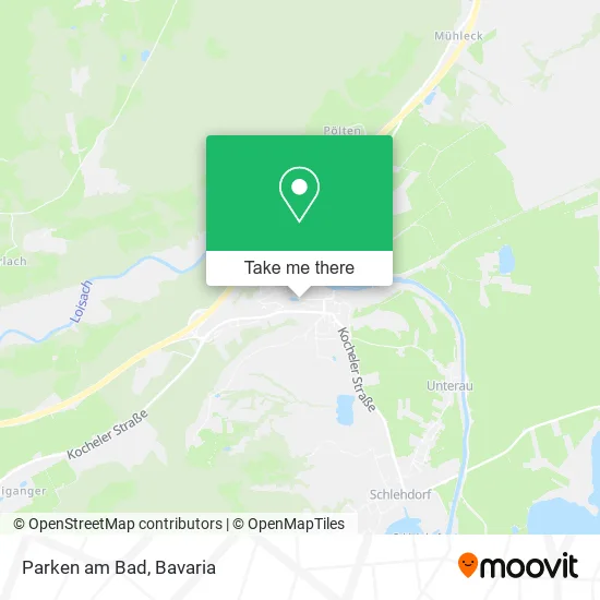 Карта Parken am Bad
