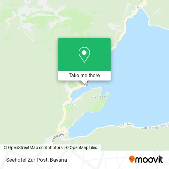 Карта Seehotel Zur Post