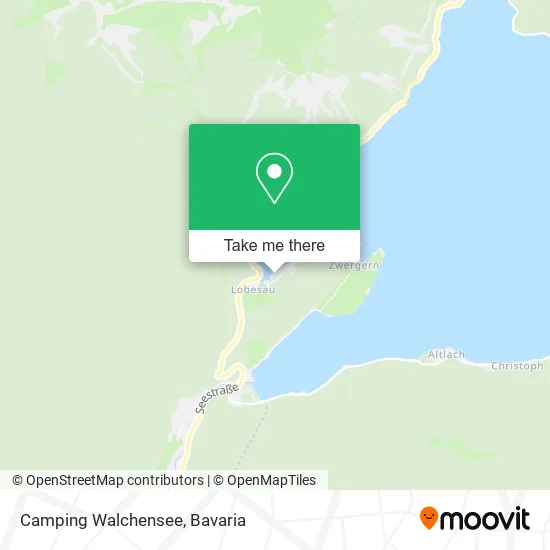 Карта Camping Walchensee