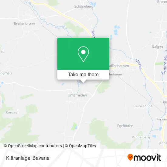Kläranlage map