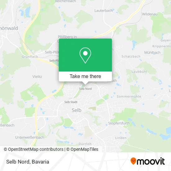 Карта Selb Nord