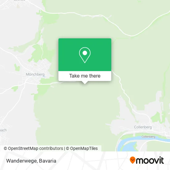 Карта Wanderwege