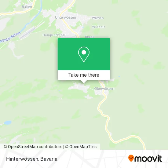 Карта Hinterwössen