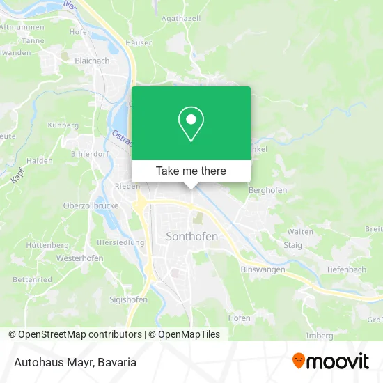 Карта Autohaus Mayr