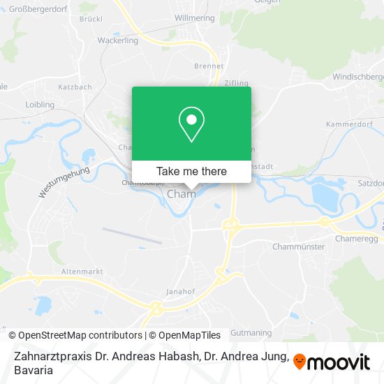 Zahnarztpraxis Dr. Andreas Habash, Dr. Andrea Jung map