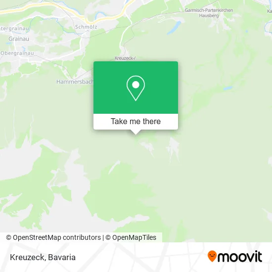 Карта Kreuzeck