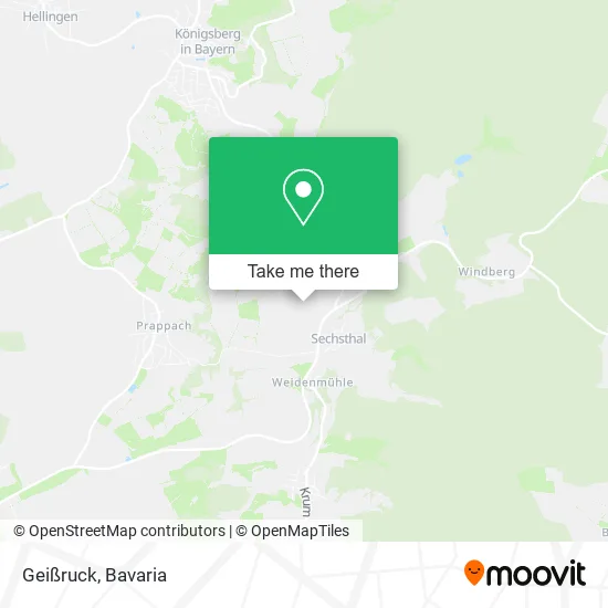 Карта Geißruck