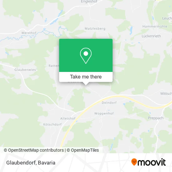 Карта Glaubendorf