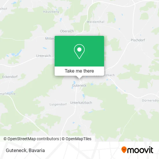 Карта Guteneck