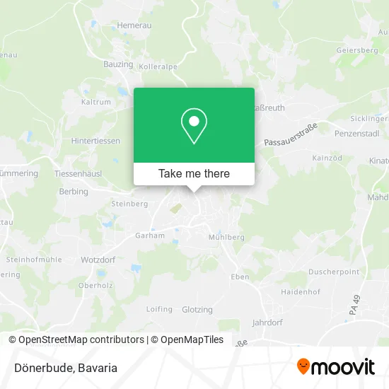 Карта Dönerbude