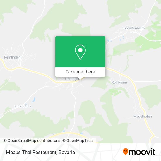 Meaus Thai Restaurant map