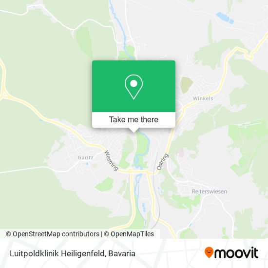 Luitpoldklinik Heiligenfeld map