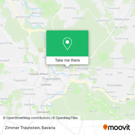 Карта Zimmer Traunstein