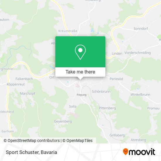 Sport Schuster map