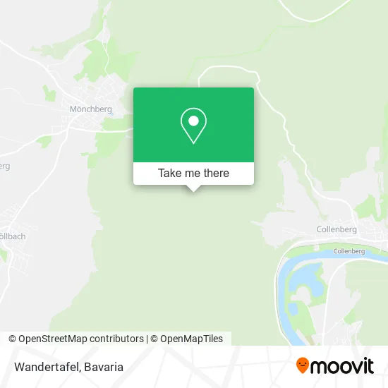 Карта Wandertafel