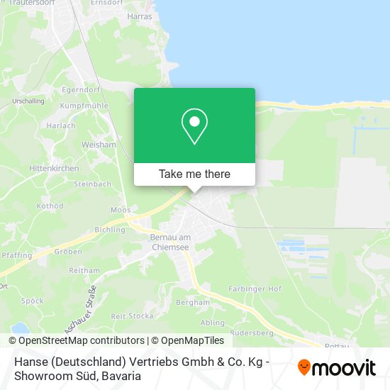 Hanse (Deutschland) Vertriebs Gmbh & Co. Kg - Showroom Süd map