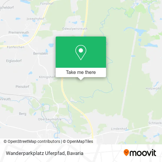 Карта Wanderparkplatz Uferpfad