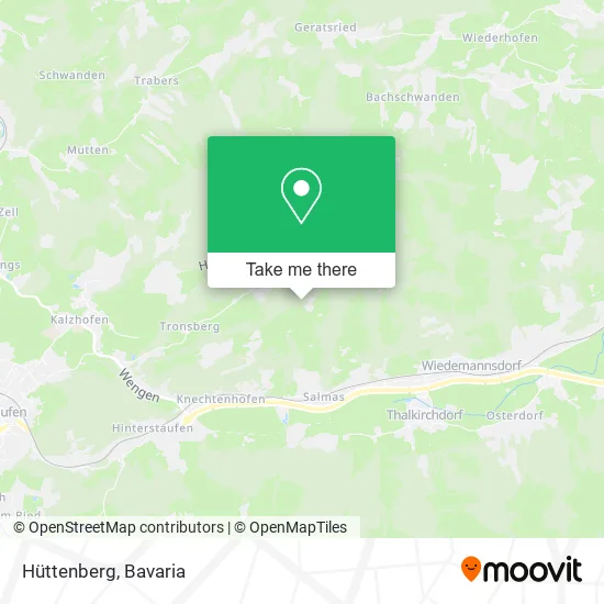 Карта Hüttenberg