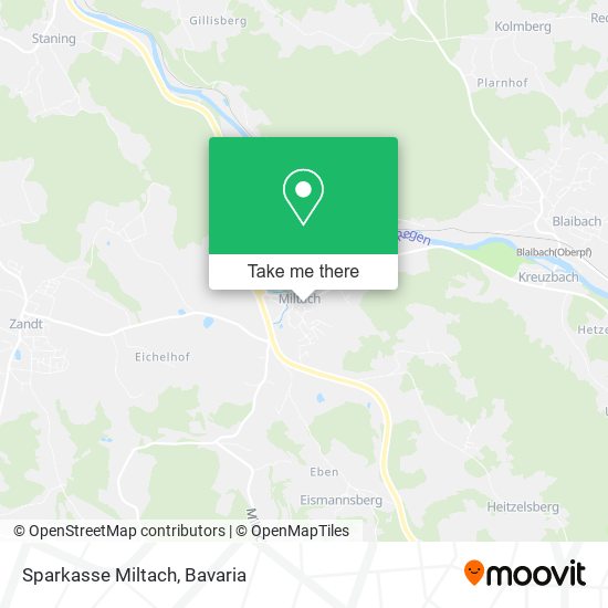 Sparkasse Miltach map
