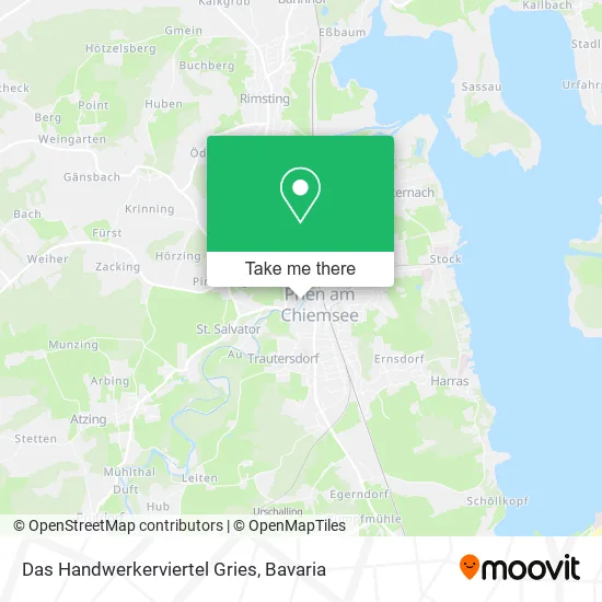 Карта Das Handwerkerviertel Gries
