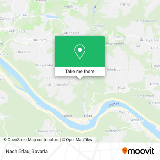 Карта Nach Erlau