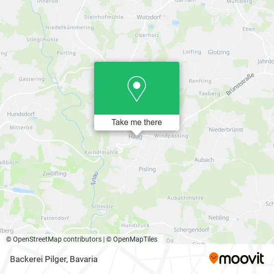Карта Backerei Pilger