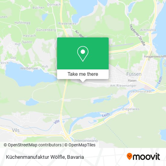 Küchenmanufaktur Wölfle map