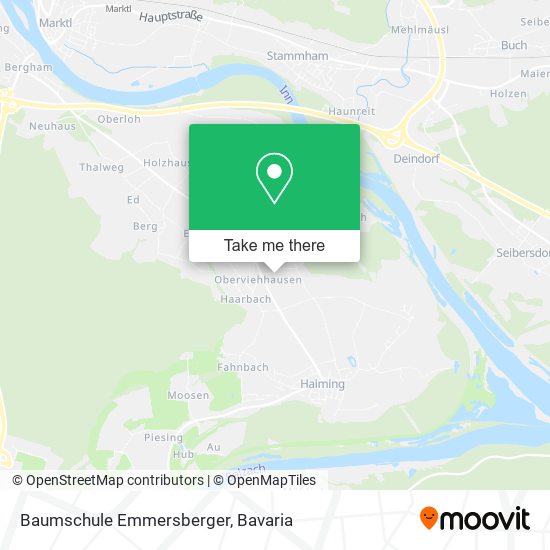 Baumschule Emmersberger map