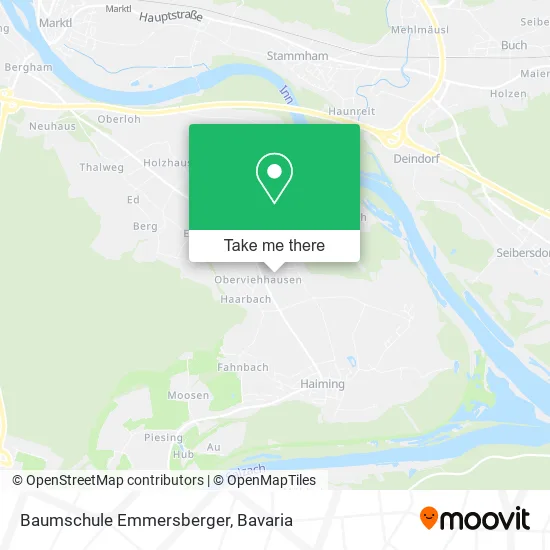 Карта Baumschule Emmersberger