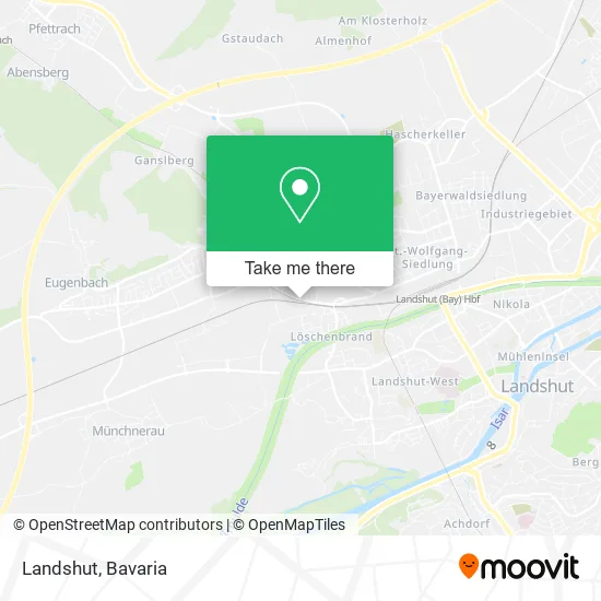 Карта Landshut