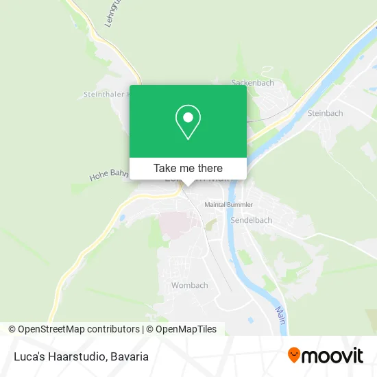 Карта Luca's Haarstudio