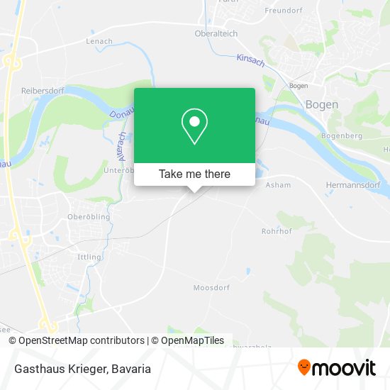 Gasthaus Krieger map