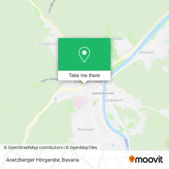 Карта Anetzberger Hörgeräte