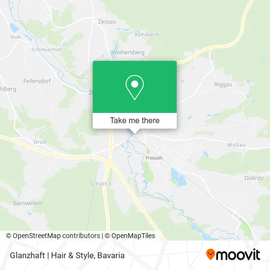 Карта Glanzhaft | Hair & Style