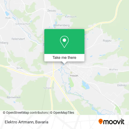 Карта Elektro Artmann