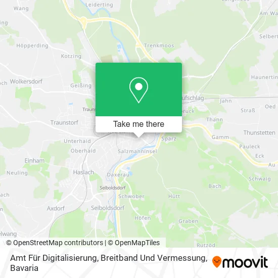 Карта Amt Für Digitalisierung, Breitband Und Vermessung