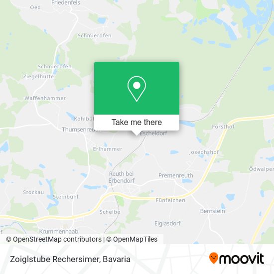 Карта Zoiglstube Rechersimer