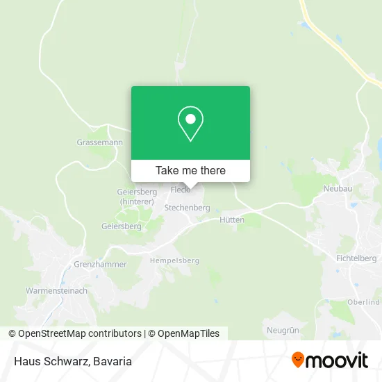 Карта Haus Schwarz