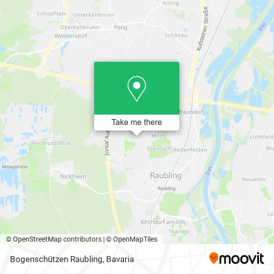 Карта Bogenschützen Raubling