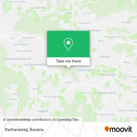 Карта Barbaraweg