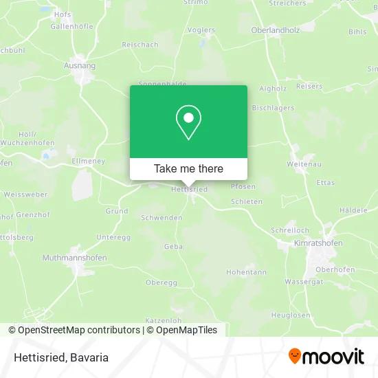 Карта Hettisried