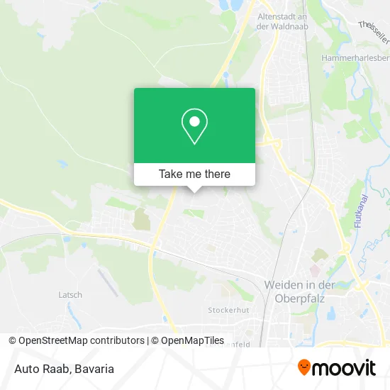 Карта Auto Raab
